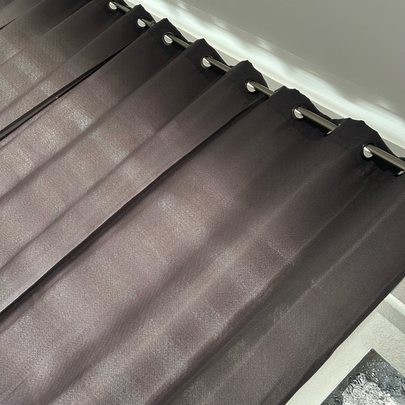 Elegant Gray Blackout Curtains - Picture 1 of 3